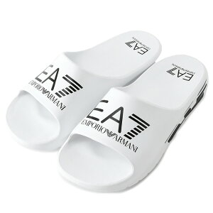 �G���|���I �A���}�[�j EMPORIO ARMANI EA7 �X���C�h�T���_�� �I�[�o�[�T�C�Y���S �z���C�g×�u���b�N 7X000356-AF18618-MZ021�y�V��z