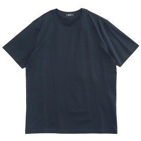 ヘルノ HERNO スーパーファインコットンストレッチ Tシャツ JG000174U-52003-9200_BLU_NAVY【新作】