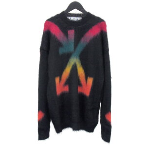 �I�t�z���C�g Off-White ���w�A�j�b�g �Z�[�^�[ ���C���{�[ �A���[ OMHA036E20KNI002-1087