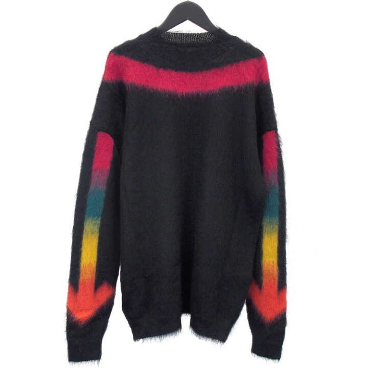 楽天市場】オフホワイト Off-White モヘアニット セーター レインボー  