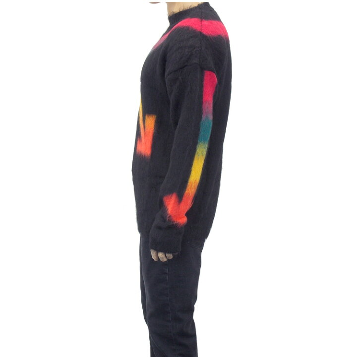 楽天市場】オフホワイト Off-White モヘアニット セーター レインボー 