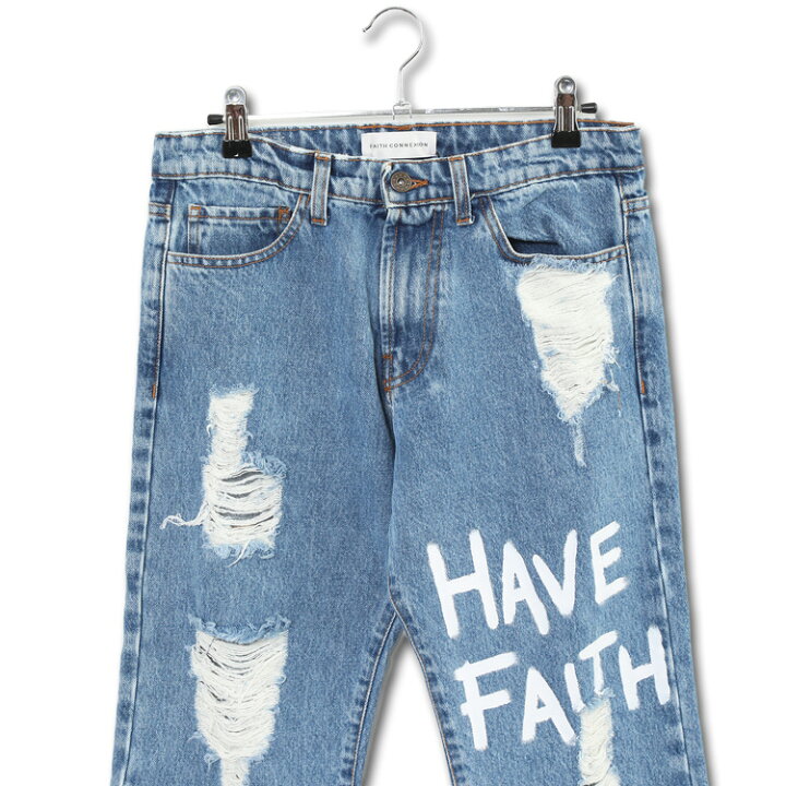 楽天市場】フェイスコネクション FAITH CONNEXION ストレート レッグ 