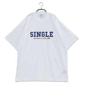 ヴェトモン VETEMENTS SINGLE AND READY TO MINGE 半袖 Tシャツ UE52TR190W-1611-WHITE【新作】【SALE】