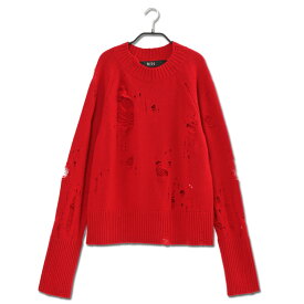 ヌメロ ヴェントゥーノ N°21 セーター Distressed Sweater 22IN1M0A0087077-4461【新作】