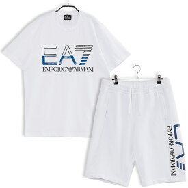 エンポリオアルマーニ EMPORIO ARMANI EA7 セットアップ Logo Series Tシャツ/バミューダパンツ 3RPT07-PJLBZ/3RPS57-PJLSZ-1100【新作】【SALE】