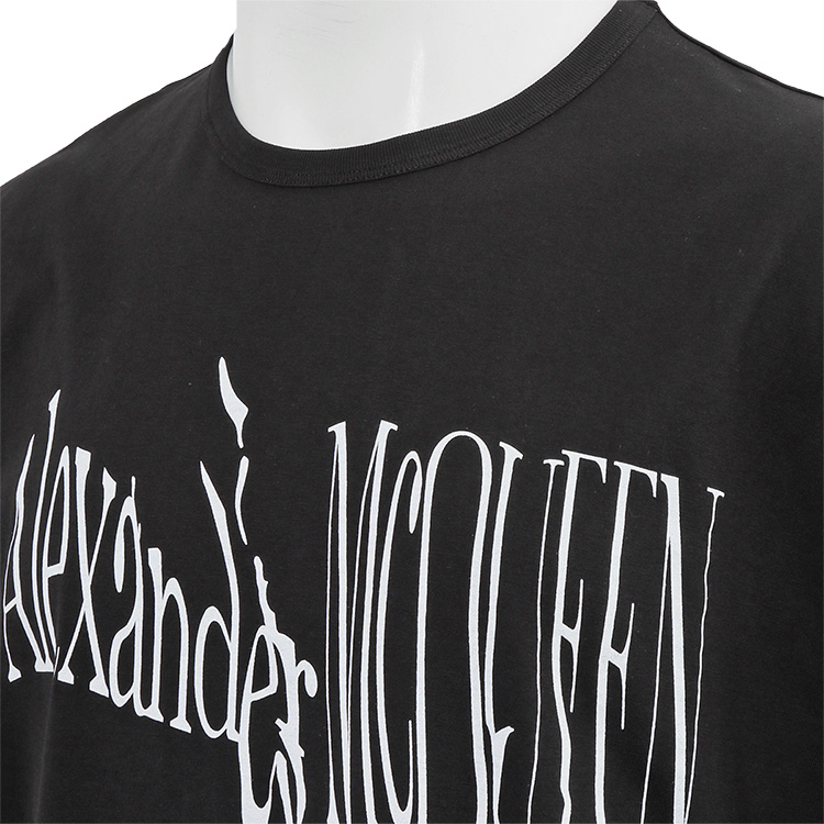 アレキサンダー マックイーン ALEXANDER McQUEEN ロゴプリント Tシャツ 727278-QUZ18-0901 | インポートブランド　 SUPREMO