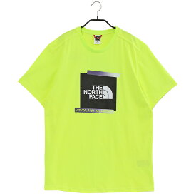 ザノースフェイス THE NORTH FACE Tシャツ ネオンイエロー NF0A83FM M ES GRAPHIC S/S TEE-E-8NT_LED_YELLOW