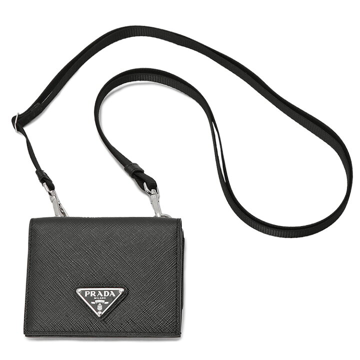 楽天市場】プラダ PRADA カードケース ストラップ付き 2MR035-QHH 