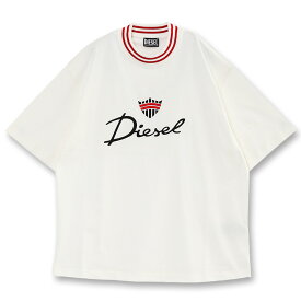 ディーゼル DIESEL オーバーサイズ エンブレム Tシャツ A09028-0BJAN T-WASH-G6-141【新作】