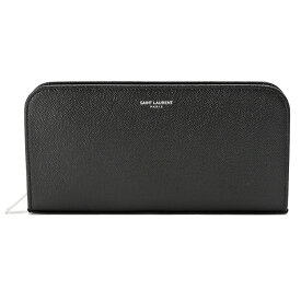 サンローラン SAINT LAURENT 財布 ルジップウォレット（ブラック／グレインパウダーテクスチャードレザー）サンローランパリ 534290-BTY0N-1000【新作】