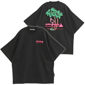パーム エンジェルス Palm Angels Tシャツ PA Ski Club Classic Tee PMAA066S23JER001-1084【新作】