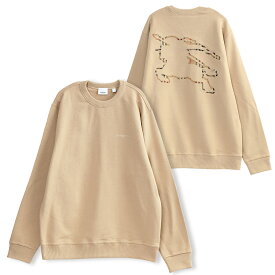 バーバリー BURBERRY チェックEKD コットンスウェット 8072702-A7405_SOFT_FAWN【新作】