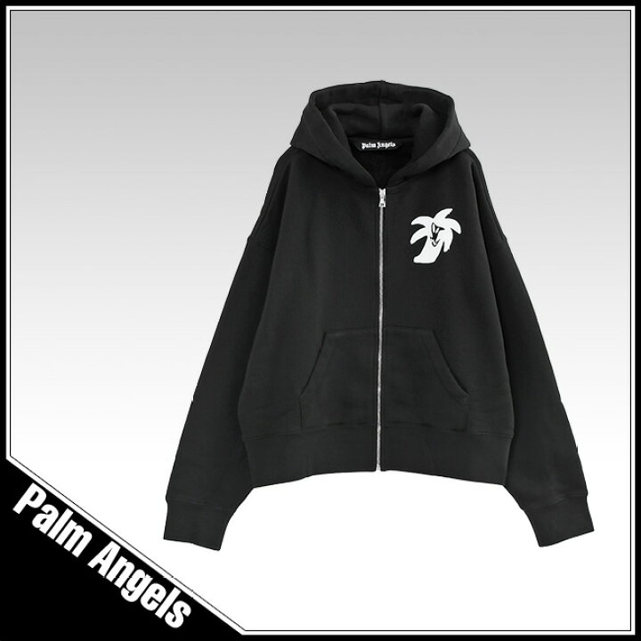 楽天市場】パームエンジェルス PALM ANGELS ジップパーカー Hunter 