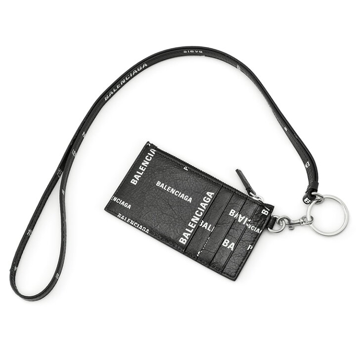 楽天市場】バレンシアガ BALENCIAGA Cash カードケース付きキーリング 