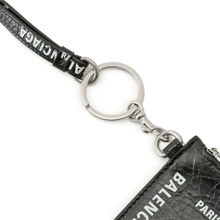 楽天市場】バレンシアガ BALENCIAGA Cash カードケース付きキーリング 