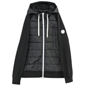 カナダグース CANADA GOOSE ジップパーカー 6843MW1 HYBRIDGE HURON FULL ZIP HOODY-93_BLACK/WHITE【新作】