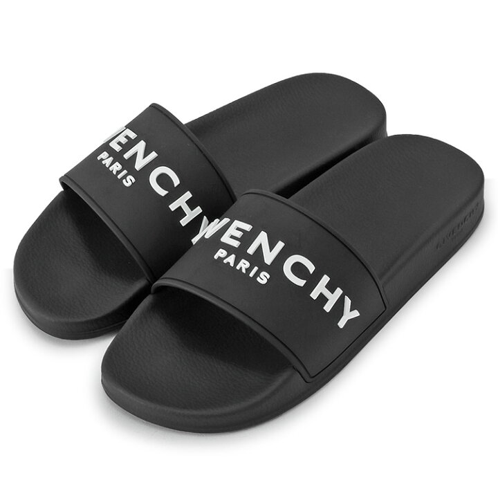 楽天市場】ジバンシィ GIVENCHY ブランドロゴ ラバーフラット サンダル  