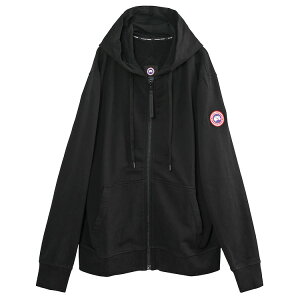 �J�i�_�O�[�X CANADA GOOSE �p�[�J�[ 7401M HURON FULL ZIP HOODY-9061_BLACK�y�V��z
