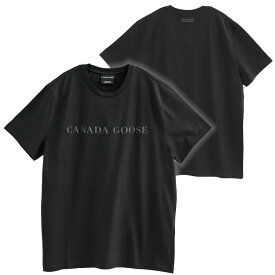 カナダグース CANADA GOOSE Tシャツ 1420M EMERSEN CREWNECK T-SHIRT-61_BLACK【新作】