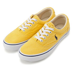 �|�� �����t���[���� POLO RALPH LAUREN �X�j�[�J�[ KEATON-PONY SNEAKER 816932174004-FALL YELLOW�y�V��z