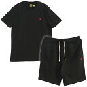 ポロ ラルフローレン POLO RALPH LAUREN セットアップ Tシャツ ハーフパンツ 710680785001/710790292001-RL_BLACK【新作】