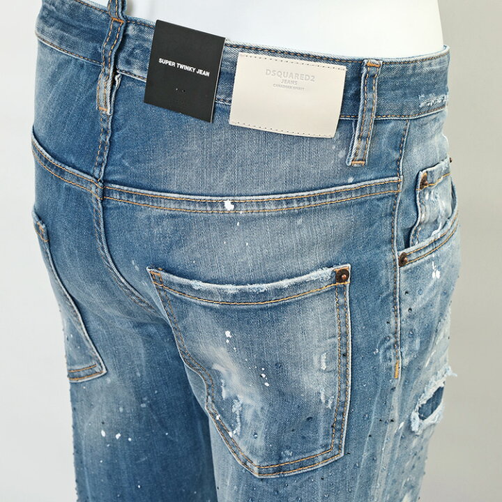 楽天市場】ディースクエアード DSQUARED2 ジーンズ SUPER TWINKY JEAN 