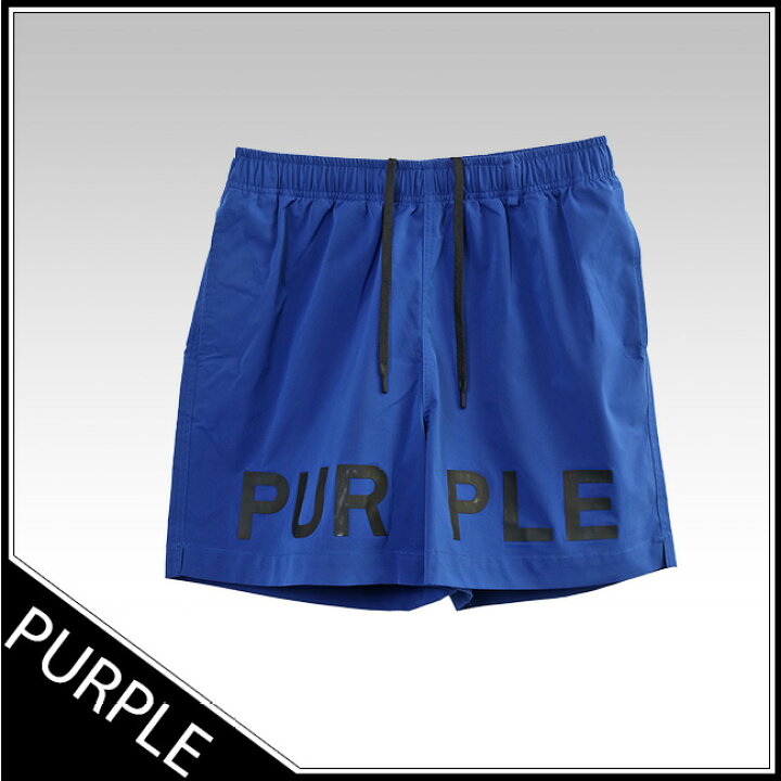楽天市場】パープル ブランド PURPLE BRAND ハーフパンツ Wordmark All 