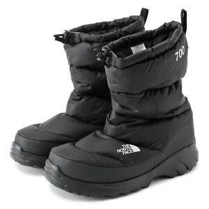 Um[XtFCX THE NORTH FACE kvV gNV u[c NF0A8D90 NUPTSE TRACTION BOOTIE-KX7_TNF_BLK/TNF_BLKyVz