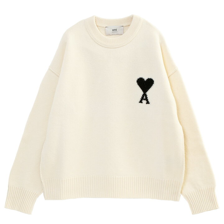 楽天市場】アミパリス AMI Paris Ami De Coeur クルーネック セーター 