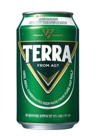 TERRA 眞露ビール　テラビール(355ml×6本)