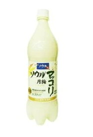 ソウル　月梅マッコリ PET　1Lx5個　韓国伝統酒