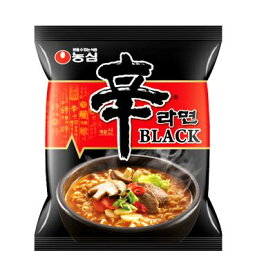 【基本送料無料】農心　辛ラーメン ブラック BLACK　134gx32個 1ケース 韓国版