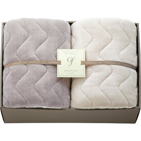 グランフランセヌーベル　吸湿発熱綿入りハイソフトタッチ敷パット2枚セット