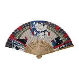 和柄扇子　相撲（10本単位）※取寄商品（納期要確認）