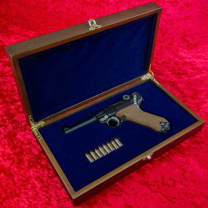 Luger P08(4inch) p GunP[X ؐϔ RNV{bNX(Blue Model)