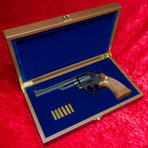 S&W M19 Combat Magnum 6inch p GunP[X ؐϔ RNV{bNX Blue Model
