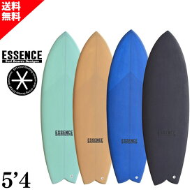 ESSENCE エッセンス FISH 5 フィッシュファイブ 5'4 EPS 5プラグ FUTURES フィン付き サーフボード ショートボード E6