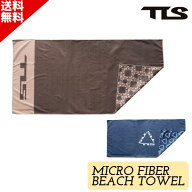 TLS ツールス MICRO FIBER BEACH TOWEL マイクロファイバー ビーチタオル メンズ サーフィン サーフアク…