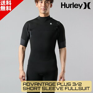 EFbgJo[v[g HURLEY n[[ ADVANTAGE PLUS 3/2MM SHORT SLEEVE FULLSUIT MZSGAD25 2025N Y EFbgX[c V[K 