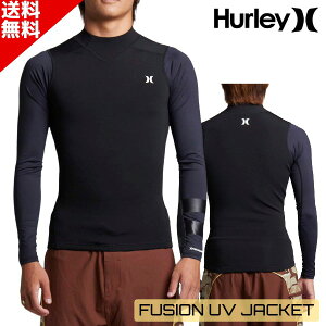 HURLEY �n�[���[ FUSION UV JACKET MZJKFU 2026�N ���O���΍� �����Y �E�F�b�g�X�[�c ���� �^�b�p�[ ���b�V���K�[�h �u���b�N ��������