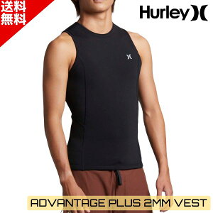���������}���\�� ����N�[�|���z�z���I HURLEY �n�[���[ ADVANTAGE PLUS 2MM VEST MZVSAD26 2026�N �����Y �E�F�b�g�X�[�c �x�X�g �^�b�p�[ �u���b�N ��������