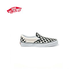 バンズ キッズ シューズ クラシックスリッポン チェック・黒白【送料無料！即納】VANS KIDS CLASSIC SLIP-ON (Checkerboard)black/white【あす楽対応_関東】