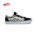ヴァンズ オールドスクール チェック・黒/白 VANS Old Skool (Primary check)black/white 送料無料