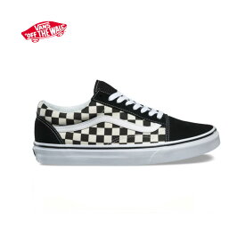 バンズ シューズ オールドスクール チェック・黒/白【送料無料！即納】VANS Old Skool (Primary check)black/white【あす楽対応_関東】