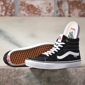 @Y V[Y XP[gXPnC / VANS SKATE SK8-HI Black/whiteyI[z