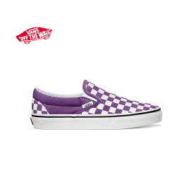 楽天スーパーSALE対象品 バンズ シューズ クラシックスリッポン カラーセオリーチェッカーボードパープル VANS Classic Slip-On Color Theory Checkerboard Purple Magic【あす楽対応_関東】送料無料