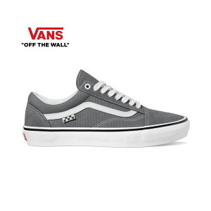 oY XP[gI[hXN[ O[ VANS SKATE OLD SKOOL Pewter/whiteyI[z