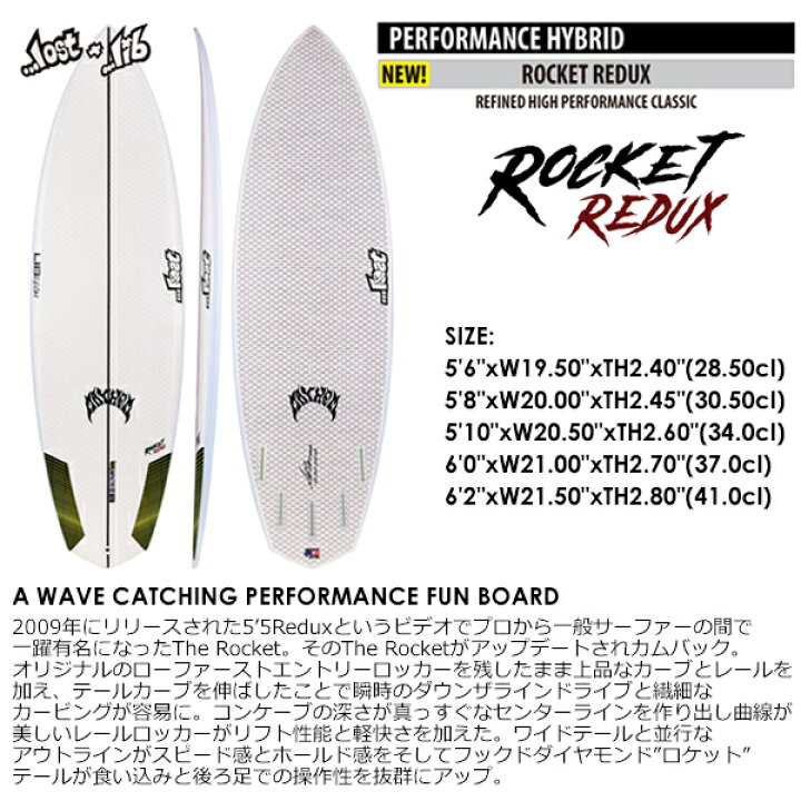 リブテック ロケットリダックス5.8 （Lib Tech リブテック 
