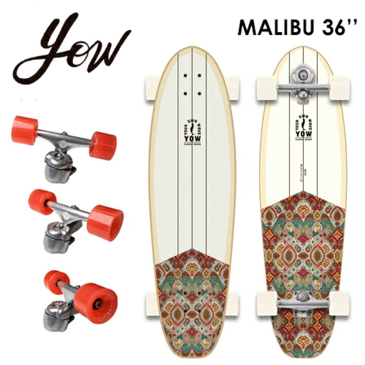 楽天市場】YOW SURFSKATE ヤウ サーフスケート スケボー コンプリート 