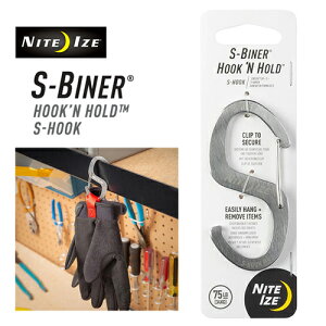NITE IZE iCgACY AEghA Lv tbN ֗ [֑ΉS-BINER HOOKfN HOLD GXri[ tbNz[h